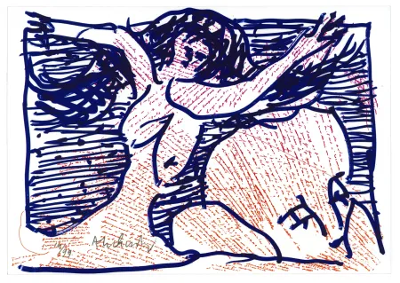 石版画 Alechinsky - Pointes et Feutres (3)