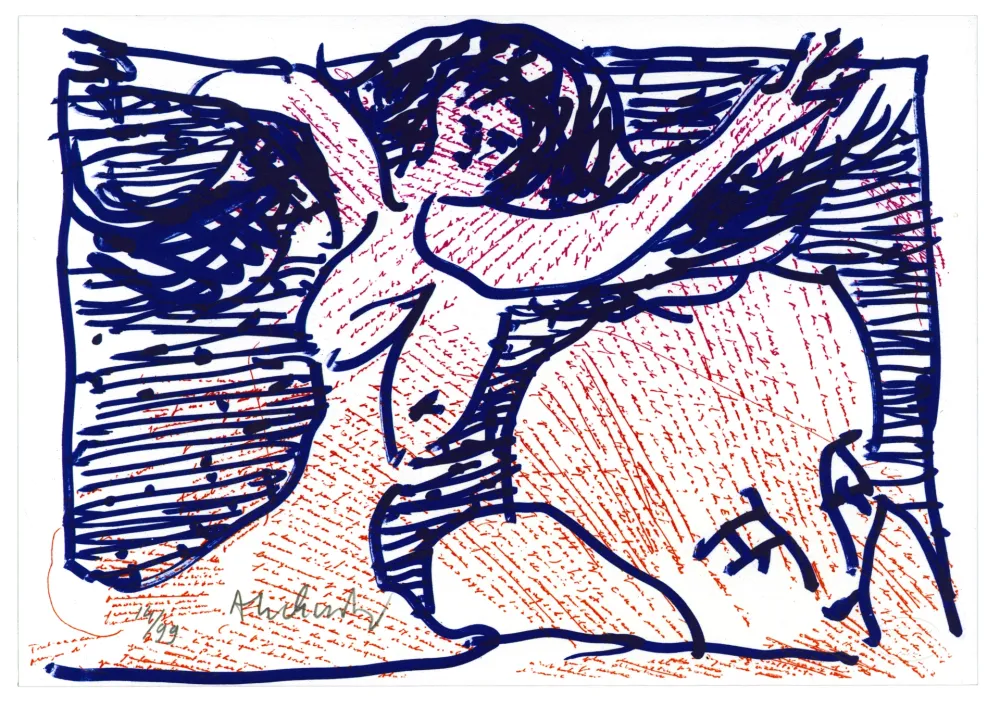 石版画 Alechinsky - Pointes et Feutres (4)