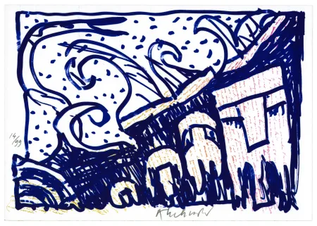 石版画 Alechinsky - Pointes et Feutres (5)