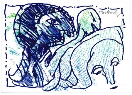 石版画 Alechinsky - Pointes et Feutres (6)