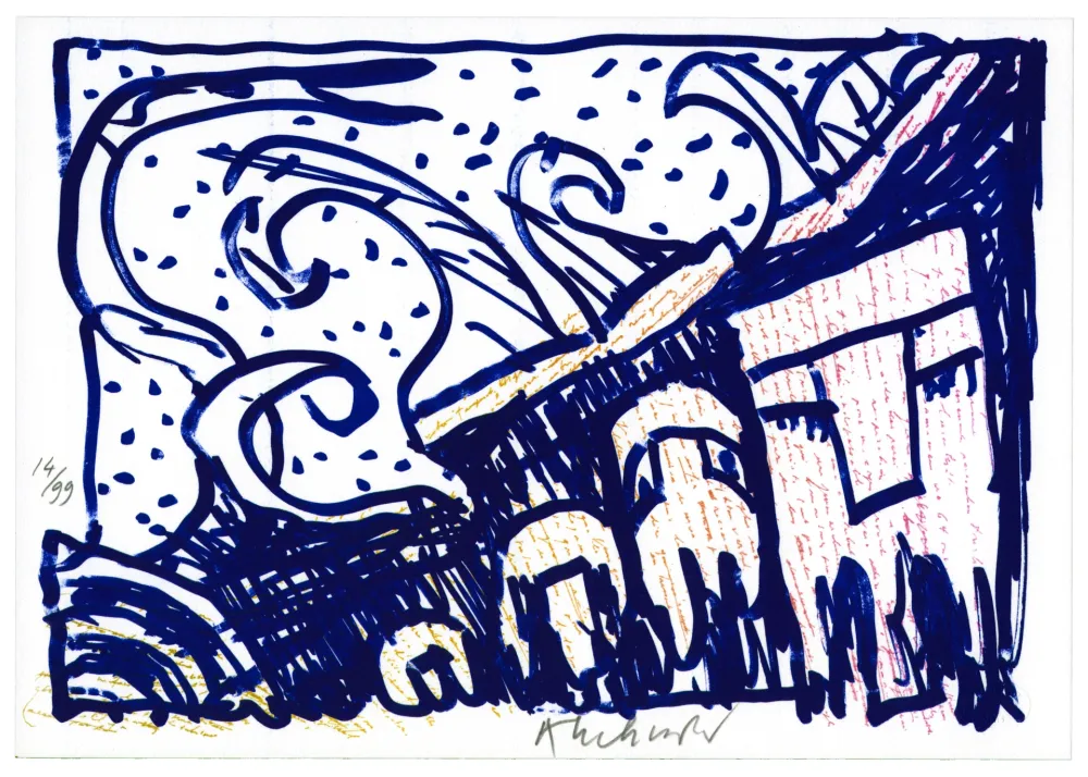 石版画 Alechinsky - Pointes et Feutres (6)