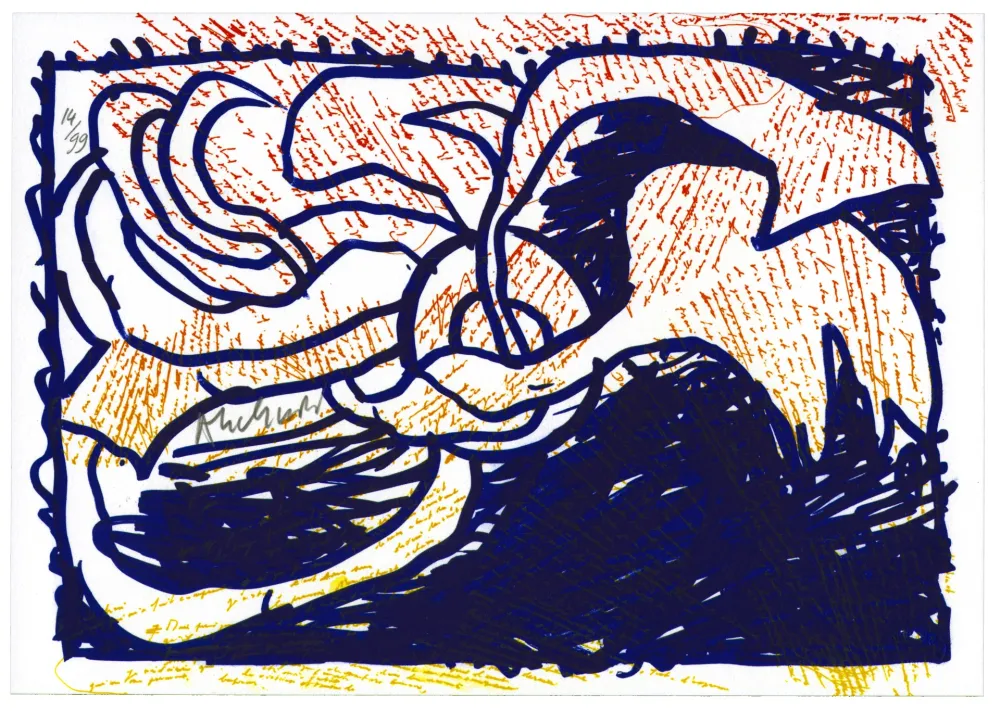 石版画 Alechinsky - Pointes et Feutres (7)