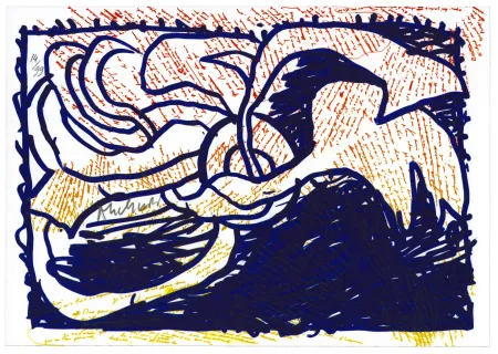 石版画 Alechinsky - Pointes et Feutres (7)