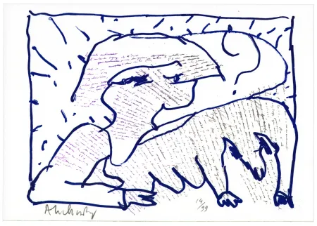 石版画 Alechinsky - Pointes et Feutres (8)