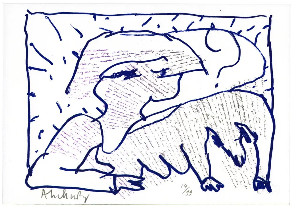 石版画 Alechinsky - Pointes et Feutres (9)