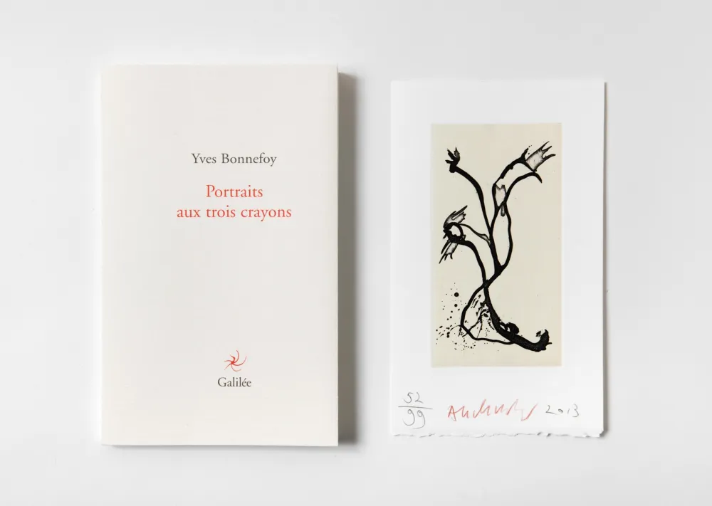 插图书 Alechinsky - Portrait aux trois crayons