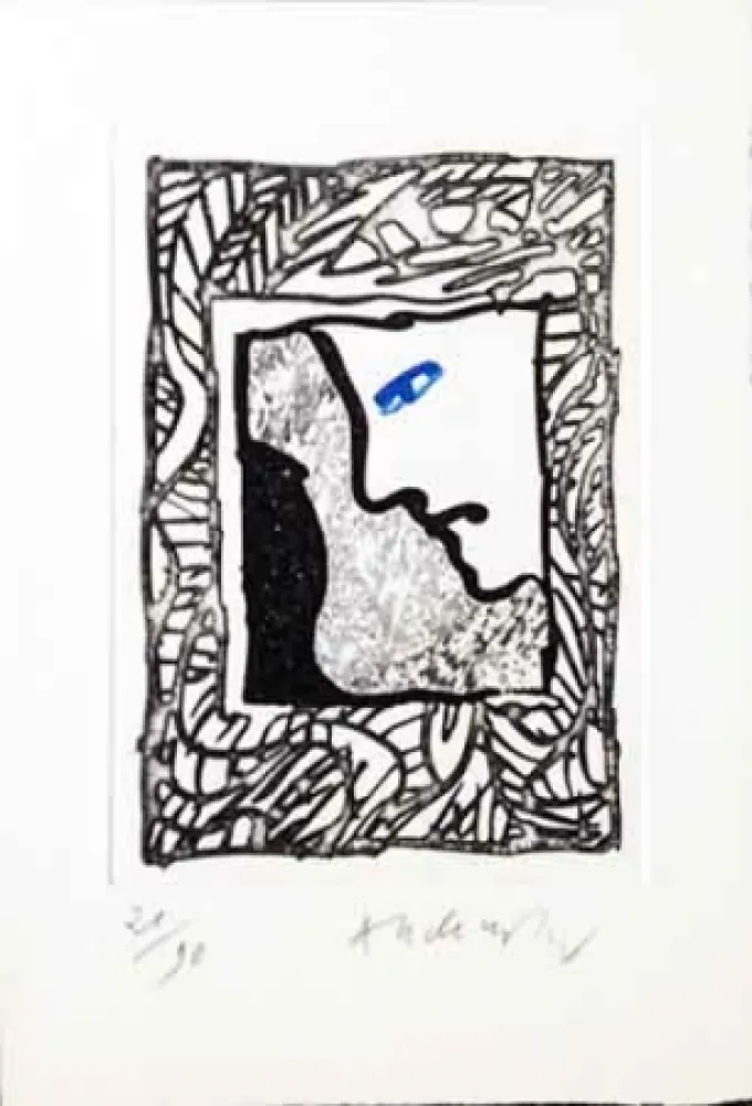 版画 Alechinsky - Profil