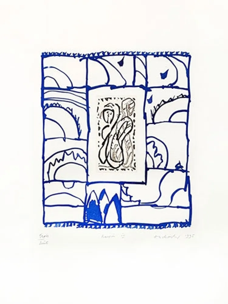 版画 Alechinsky - Raisin