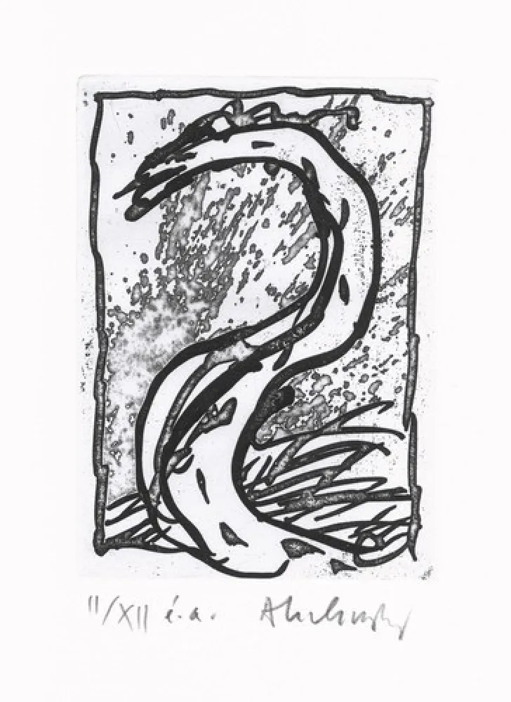 石版画 Alechinsky - Rein comme si de rien