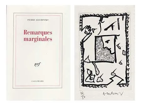 插图书 Alechinsky - Remarques marginales