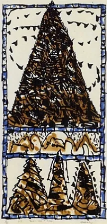 版画 Alechinsky - Réserve pour l'hiver