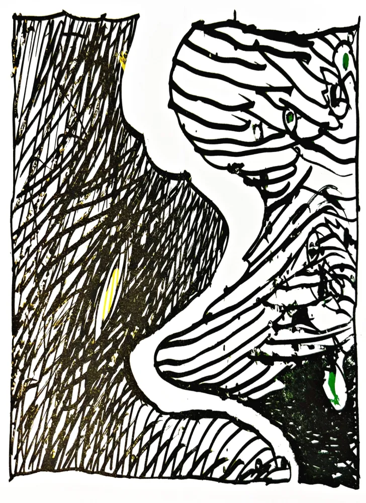 石版画 Alechinsky - Résumé