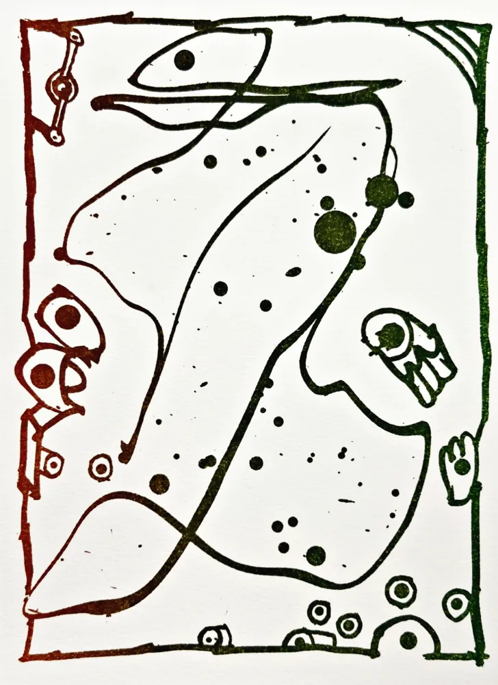 石版画 Alechinsky - Résumé