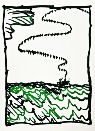 石版画 Alechinsky - Résumé