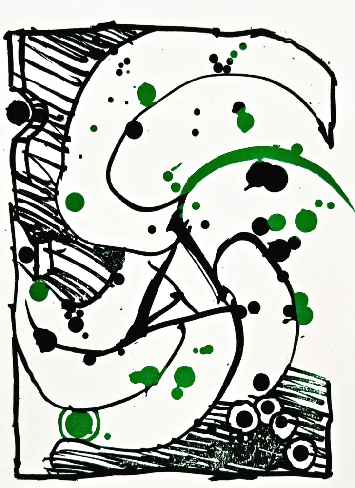 石版画 Alechinsky - Résumé