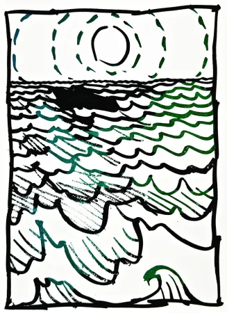 石版画 Alechinsky - Résumé