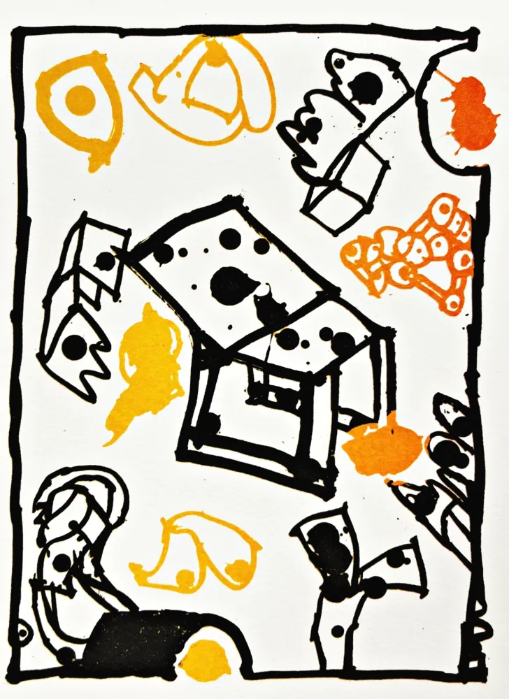 石版画 Alechinsky - Résumé