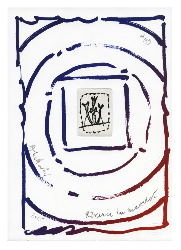 版画 Alechinsky - Rêverie de Matelot I