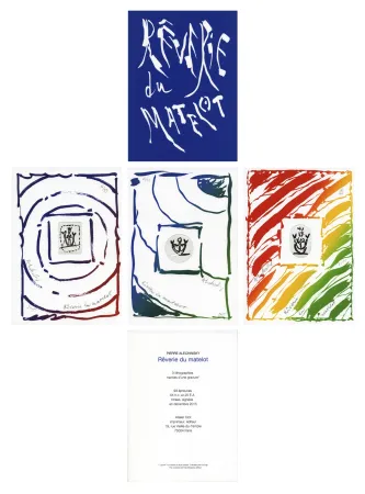 版画 Alechinsky - Rêverie du Matelot I, II, III