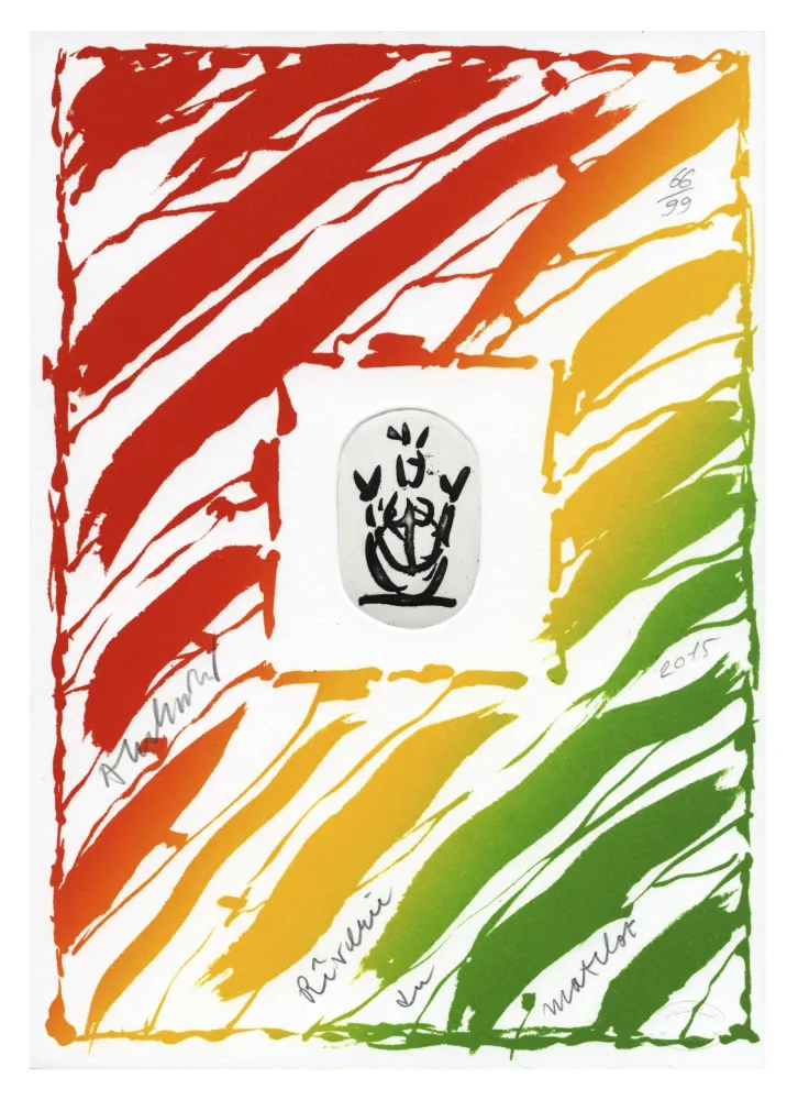 版画 Alechinsky - Rêverie du matelot II