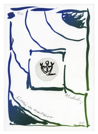 版画 Alechinsky - Rêverie du matelot III