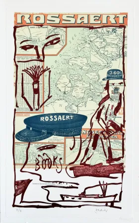 石版画 Alechinsky - Rossaert