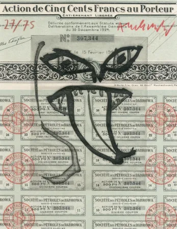 蚀刻版画 Alechinsky - Ruine des compagnies pétrolières