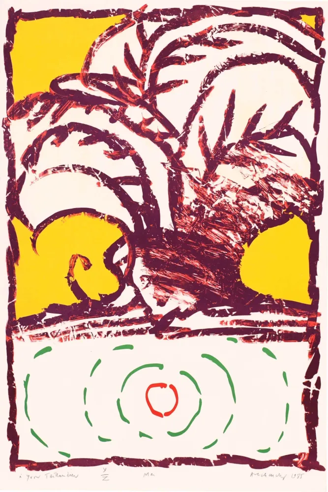 石版画 Alechinsky - Salon de mai 