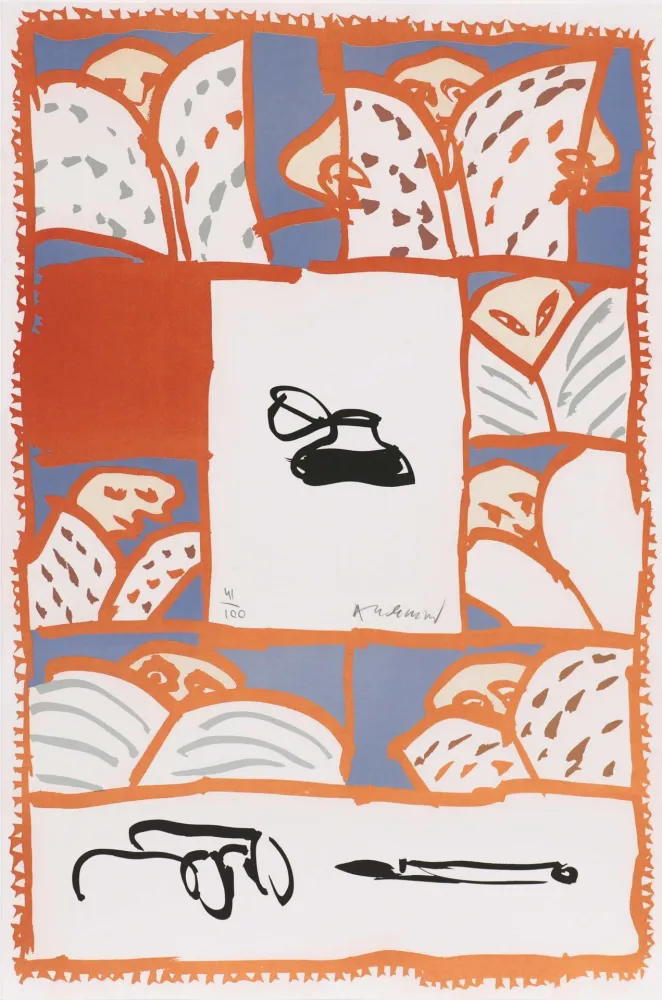 石版画 Alechinsky - Salon du Livre