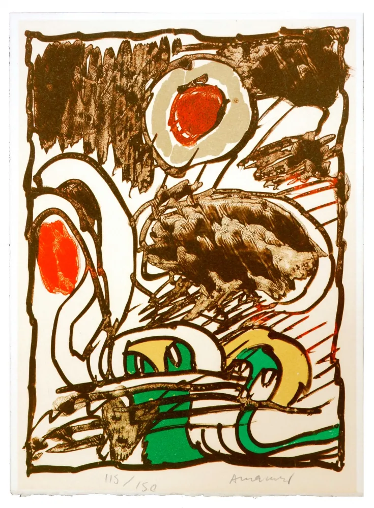 石版画 Alechinsky - Sans titre