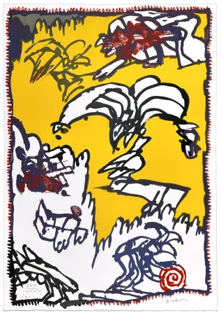 石版画 Alechinsky - Sans Titre