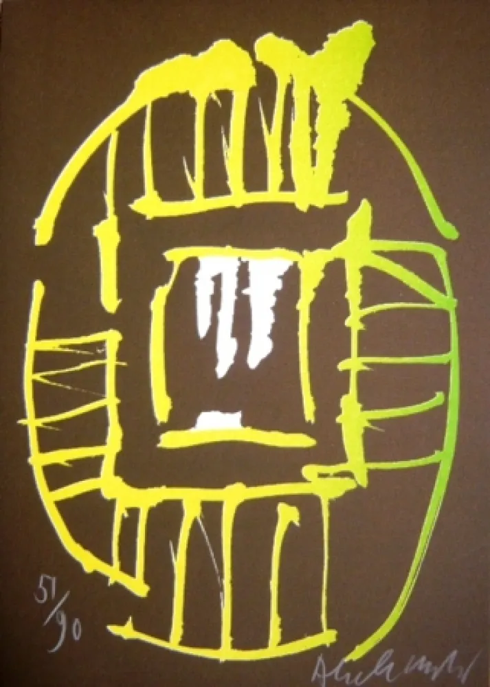 石版画 Alechinsky - Sans titre