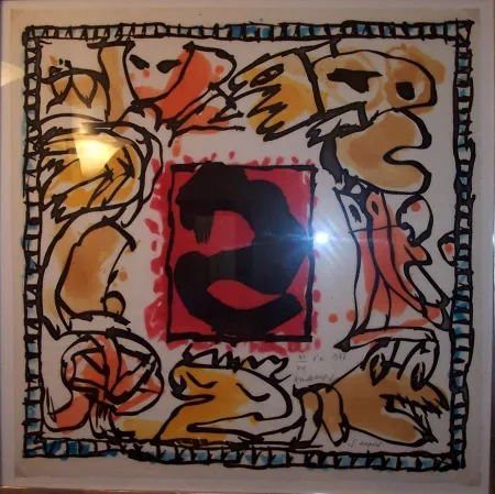 蚀刻飞尘法 Alechinsky - S'aspire