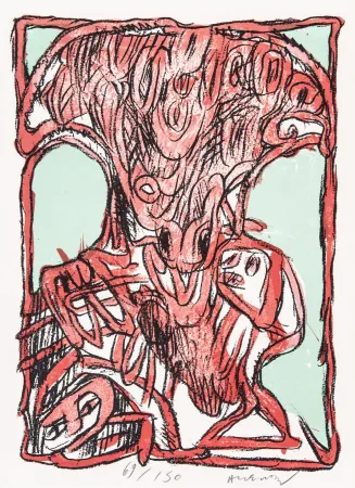 石版画 Alechinsky - Schismes 04