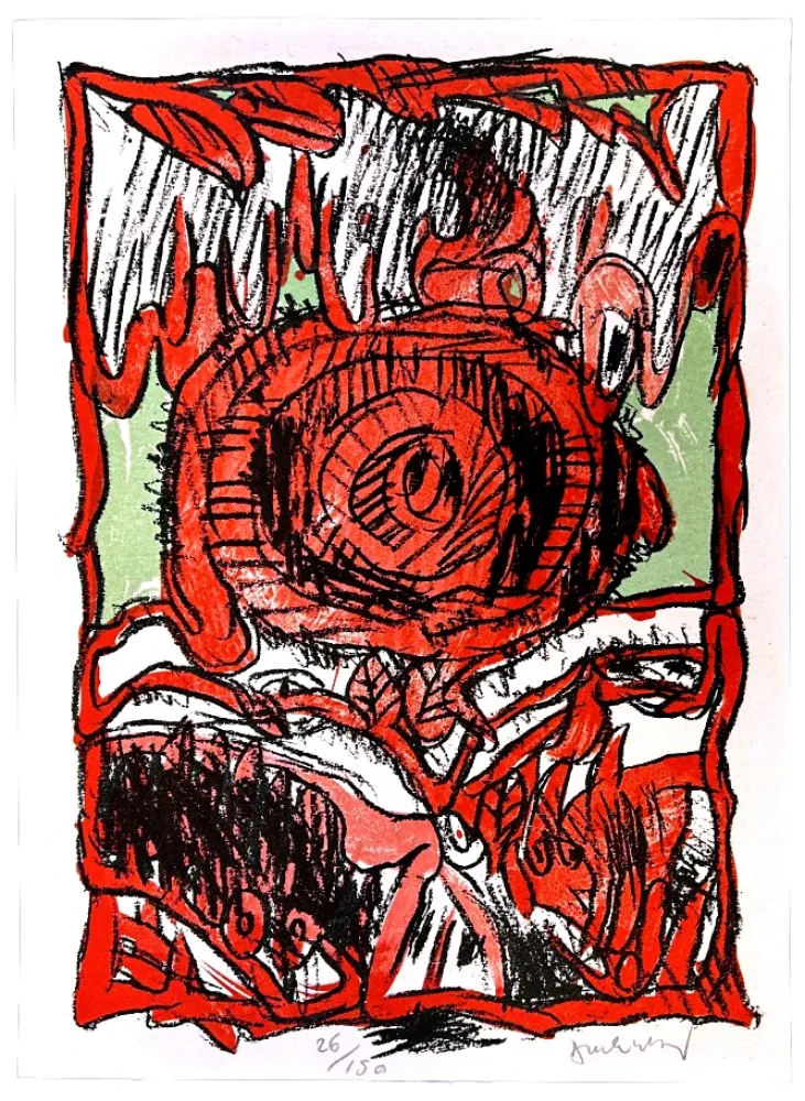 石版画 Alechinsky - Schismes 1