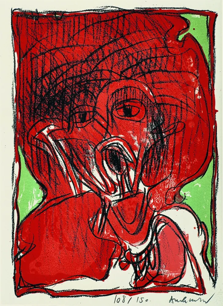 石版画 Alechinsky - Schismes