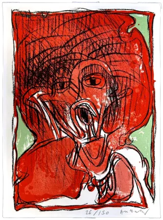 石版画 Alechinsky - Schismes 4