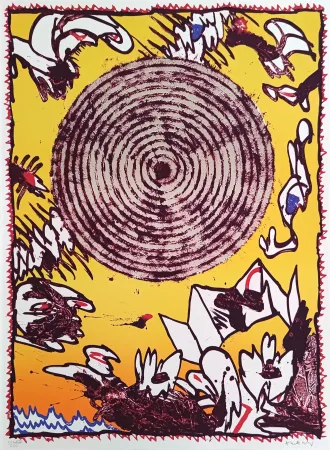 石版画 Alechinsky - Seoul