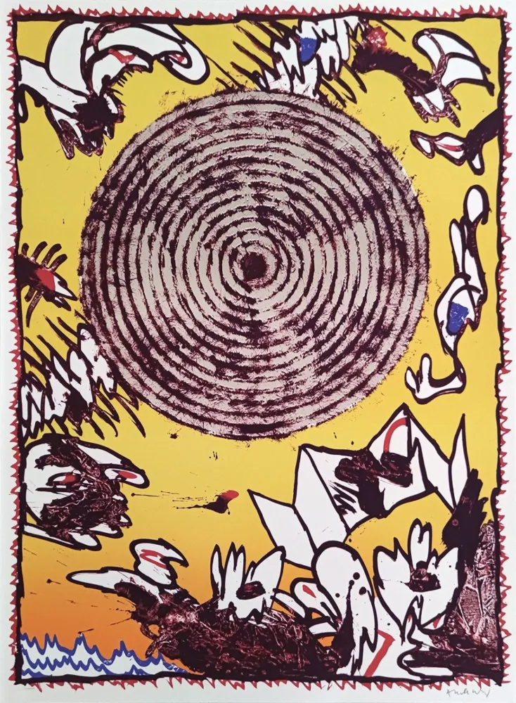 石版画 Alechinsky - Seoul