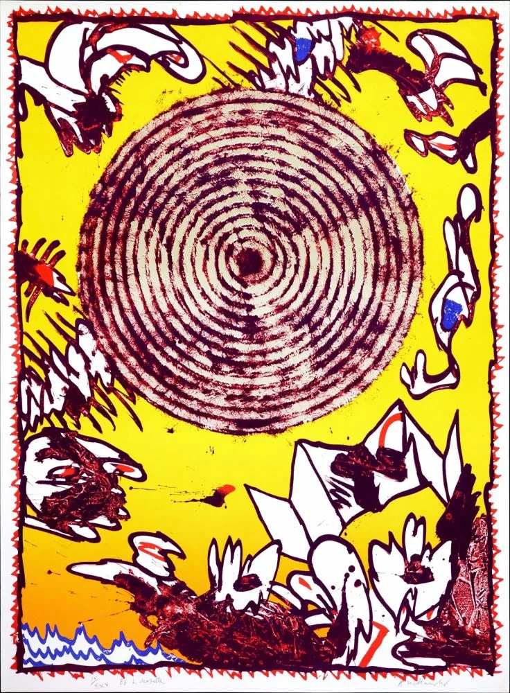 石版画 Alechinsky - Séoul