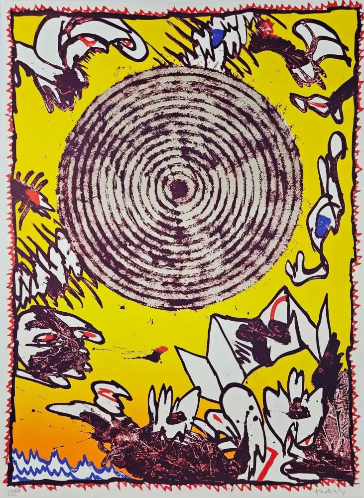 石版画 Alechinsky - Seoul 