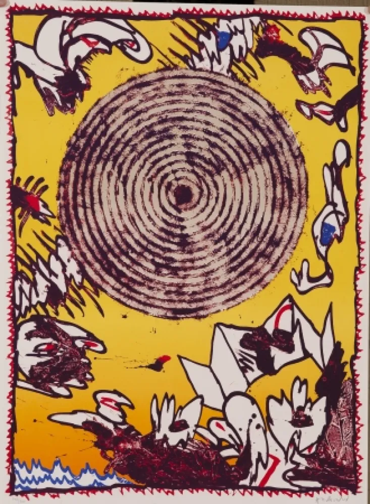 石版画 Alechinsky - Séoul