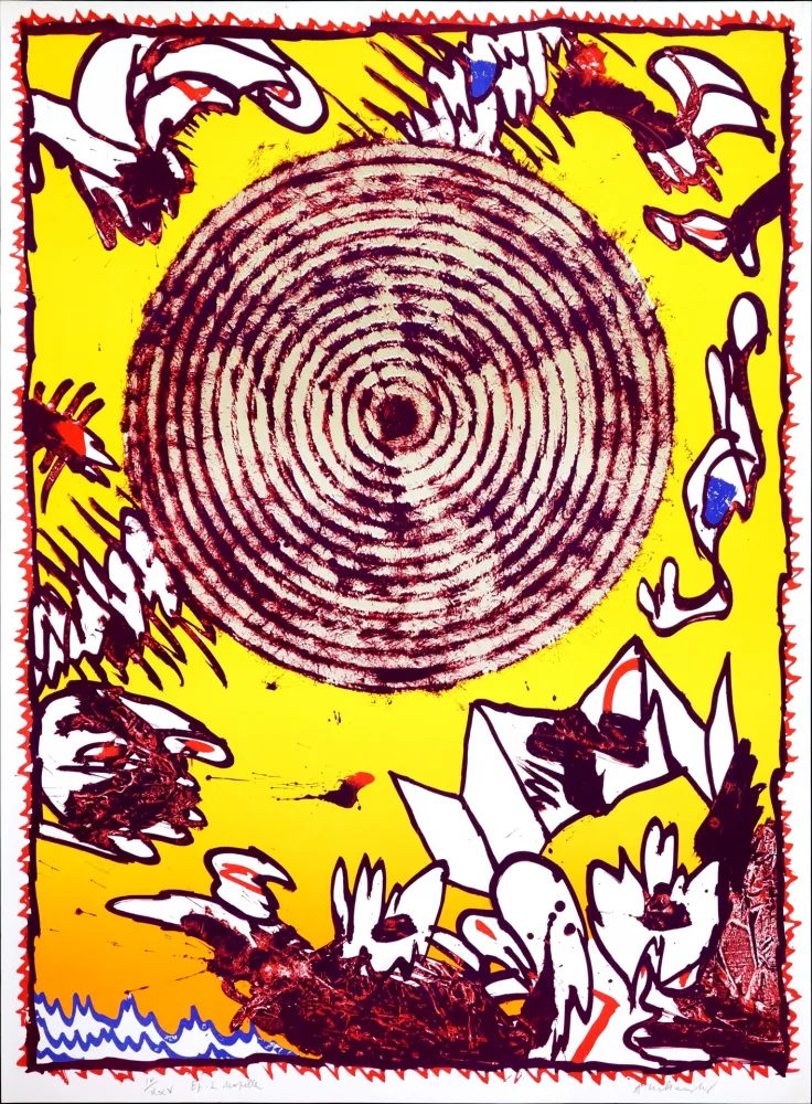 石版画 Alechinsky - Séoul