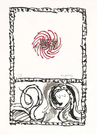 蚀刻版画 Alechinsky - Serpent 01