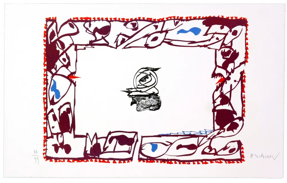 石版画 Alechinsky - Set de Table