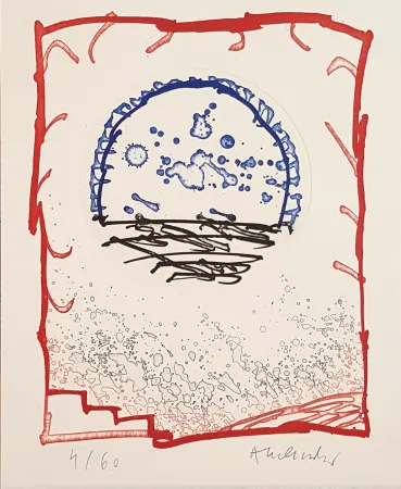 版画 Alechinsky - Sèvres