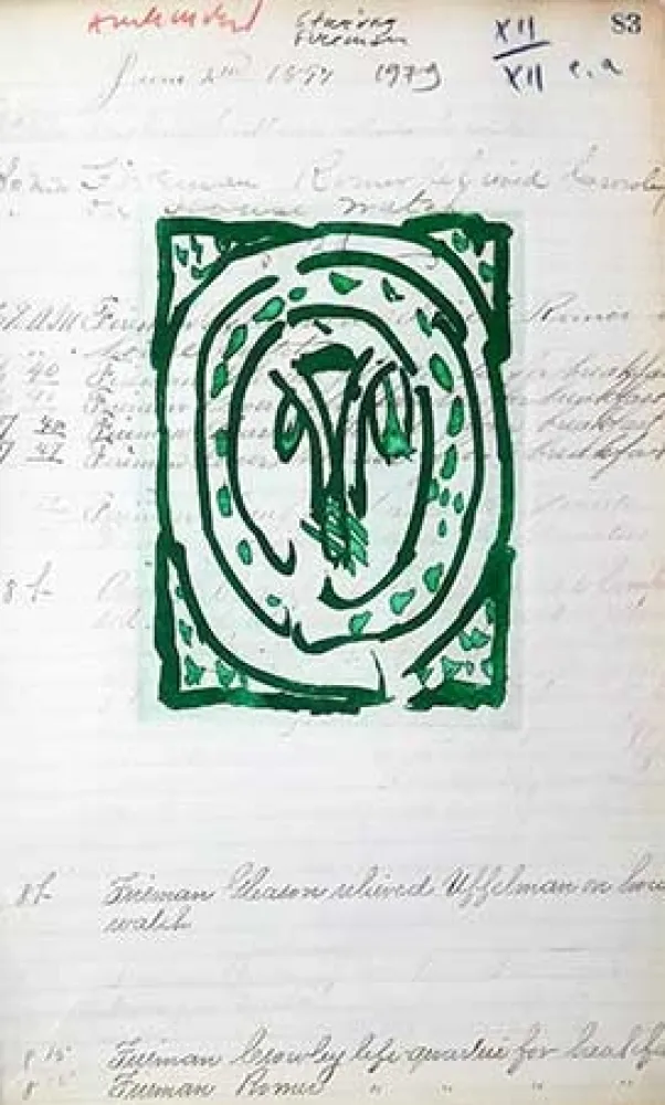 版画 Alechinsky - Sorties des pompiers