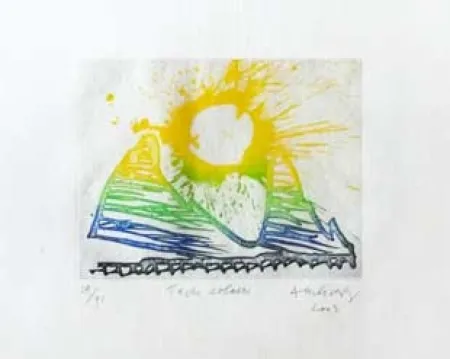 版画 Alechinsky - Tache solaire