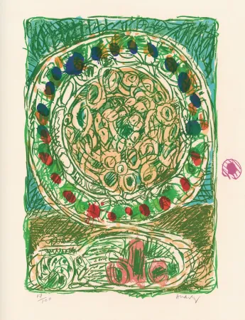 石版画 Alechinsky - Tarte al'jotte