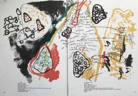 石版画 Alechinsky - The Happening (One Cent Life)